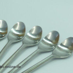 Rosenthal studio-linie | 6 Stück Rosenthal Composition Kaffeelöffel | Design Tapio Wirkkala für Rosenthal