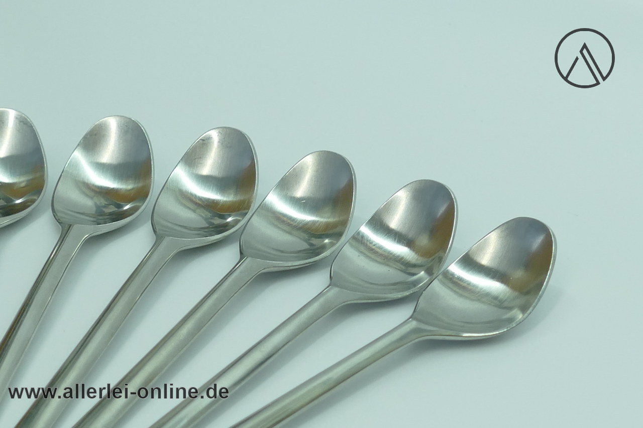Rosenthal studio-linie | 6 Stück Rosenthal Composition Kaffeelöffel | Design Tapio Wirkkala für Rosenthal Rosenthal studio-linie | 6 Stück Rosenthal Composition Kaffeelöffel | Design Tapio Wirkkala für Rosenthal