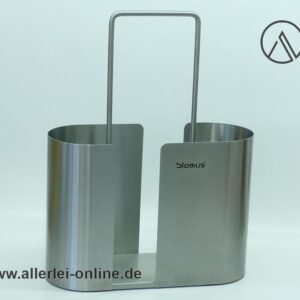 Blomus Seamo Zeitschriftenhalter - Magazinständer | Edelstahl Zeitungsständer
