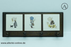 Holly Hobbie T.M Garderobe | Wandgarderobe | Fliesen Garderobe - Vintage 70-80er Jahre