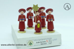 Oregeno, Dregeno | Olaf Häfner | Große Kurrende Rot | Vintage Volkskunst Erzgebirge in OVP