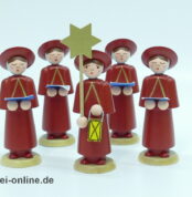 Oregeno, Dregeno | Olaf Häfner | Große Kurrende Rot | Vintage Volkskunst Erzgebirge mit OVP