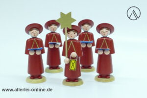 Oregeno, Dregeno | Olaf Häfner | Große Kurrende Rot | Vintage Volkskunst Erzgebirge mit OVP