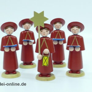 Oregeno, Dregeno | Olaf Häfner | Große Kurrende Rot | Vintage Volkskunst Erzgebirge mit OVP