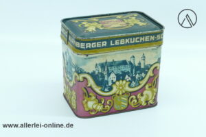 Nürnberger Lebkuchen-Schokolade und Waffelfabrik Blechdose | Gegr.Seim Nürnberg