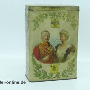 Paul Nachtigal Kaffee Dose | Kaffee Blechdose | Reklame Weissblech Dose | 1888 - 1913