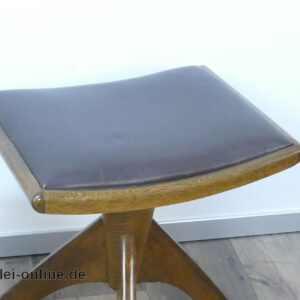 Klavierstuhl | Dreibein Klavierhocker - Drehstuhl mit Polsterung