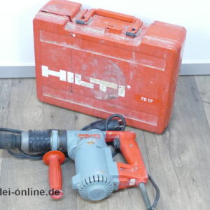 HILTI TE 17 Bohrhammer | SDS Profi-Bohrmaschine mit Koffer