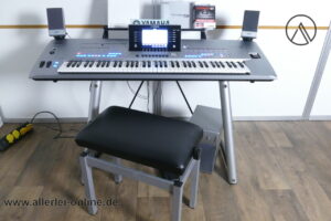 Yamaha Tyros 5 | 76 Tasten Keyboard inkl. Keyboardständer - Yamaha Soundsystem und Klavierbank