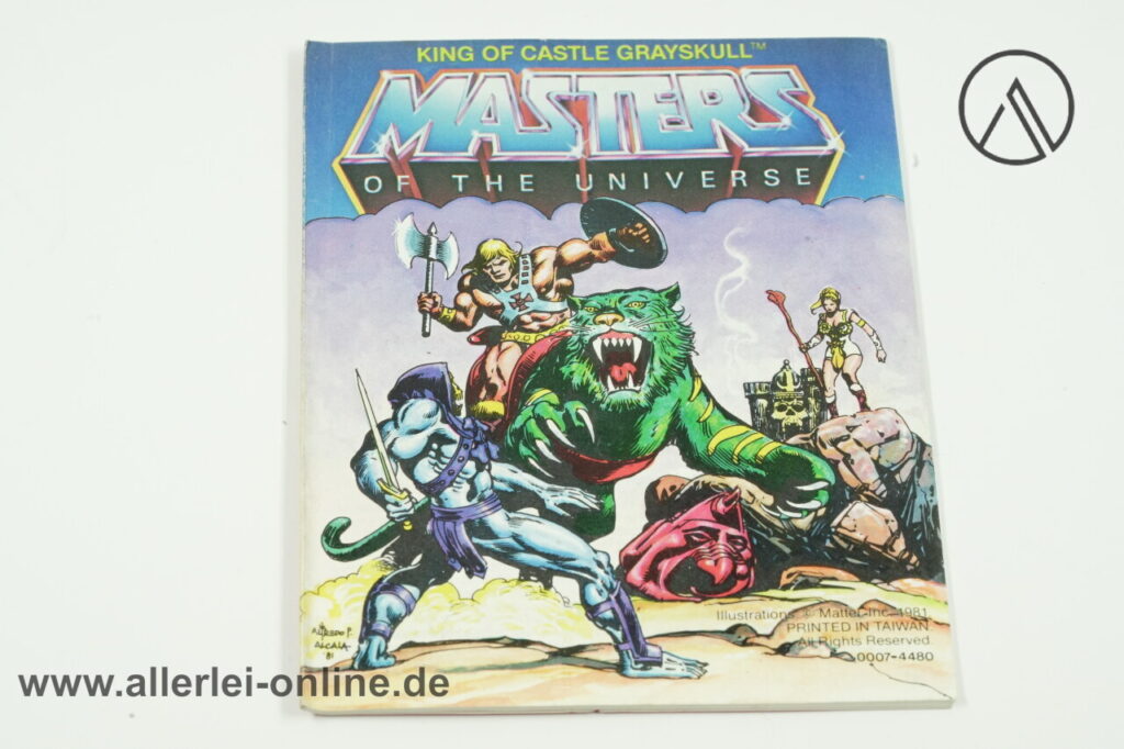 Masters of the Universe | Mini-Comic | Titel "King of Castle Grayskull" | aus dem Jahr 1981