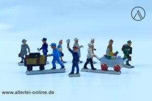 Märklin H0 | 1/87 Figurenset 404 Ga | 50er Jahre Metall/Zinn Figuren