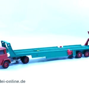 SIKU V289 - V275 | Baufahrzeug-Transporter | Magirus-Deutz Sattelschlepper - Sattelzug | Vintage Siku DieCast Modellauto