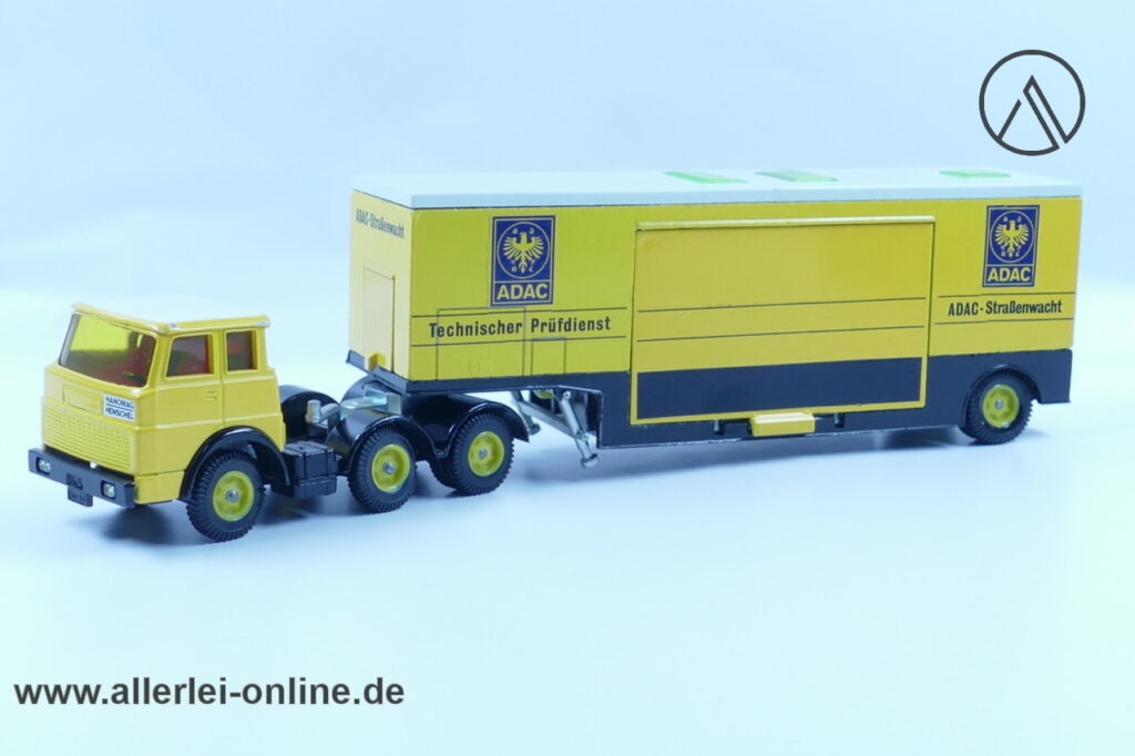 SIKU V343 | Siku V288 Hanomag Henschel F201S-2A Sattelzug | ADAC Prüfdienst