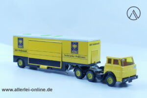 SIKU V 343 | Siku V 288 Hanomag Henschel F201S-2A ADAC Sattelzug | ADAC Bremsen Prüfdienst