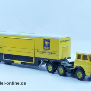SIKU V 343 | Siku V 288 Hanomag Henschel F201S-2A ADAC Sattelzug | ADAC Bremsen Prüfdienst