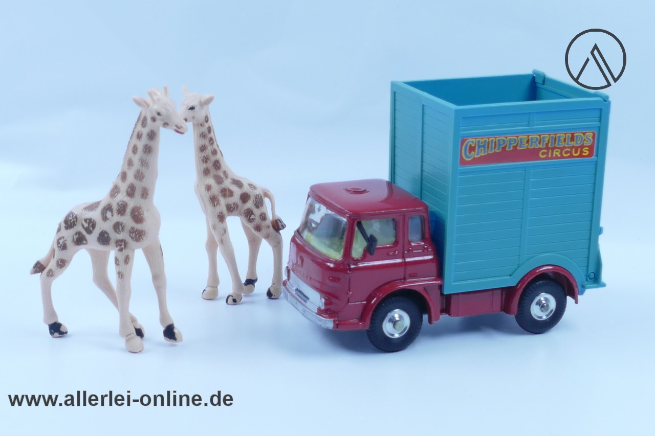 Corgi Toys 503 | Chipperfield’s Circus Bedford Tractor Unit Giraffen Transport | Vintage Made in GT.Britain im Allerlei Online Shop Corgi Toys 503 | Chipperfield’s Circus Bedford Tractor Unit Giraffen Transport | Vintage Made in GT.Britain im Allerlei Online Shop