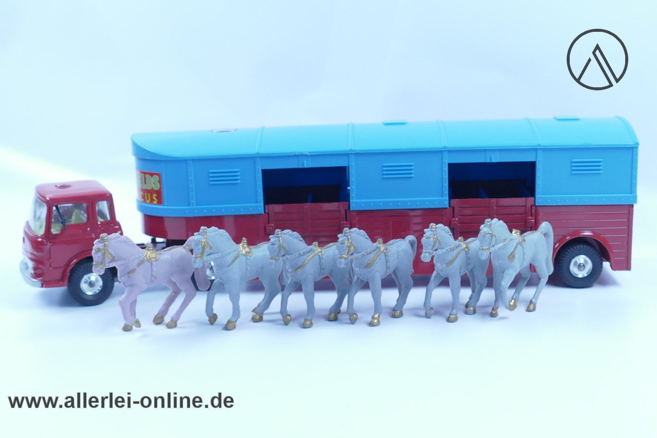 Corgi Toys 1130 | Chipperfield’s Circus Bedford Horse Transporter | Pferdetransporter mit 6 Pferden | Vintage Made in GT.Britain Corgi Toys 1130 | Chipperfield’s Circus Bedford Horse Transporter | Pferdetransporter mit 6 Pferden | Vintage Made in GT.Britain