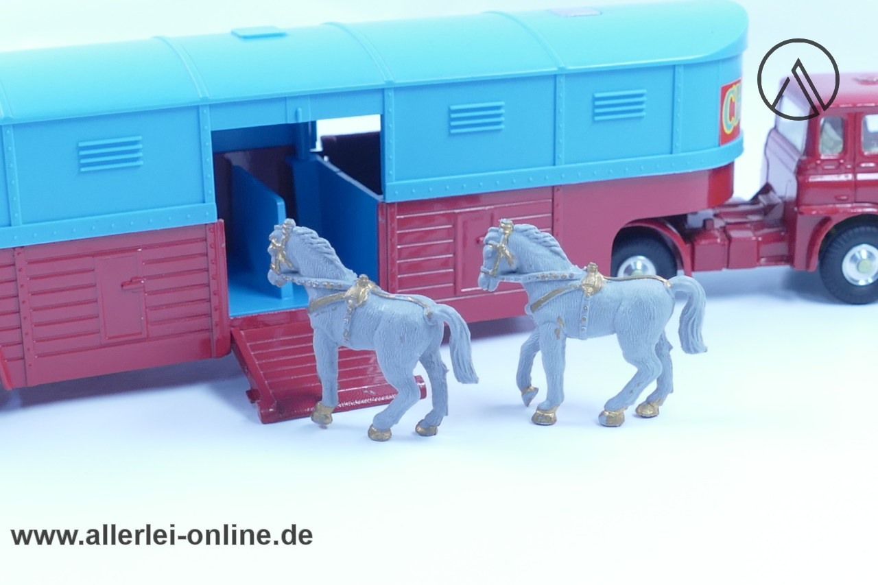 Corgi Toys 1130 | Chipperfield Circus Bedford Sattelzug Horse Transporter | Pferdetransporter | Vintage Made in GT.Britain Corgi Toys 1130 | Chipperfield Circus Bedford Sattelzug Horse Transporter | Pferdetransporter | Vintage Made in GT.Britain
