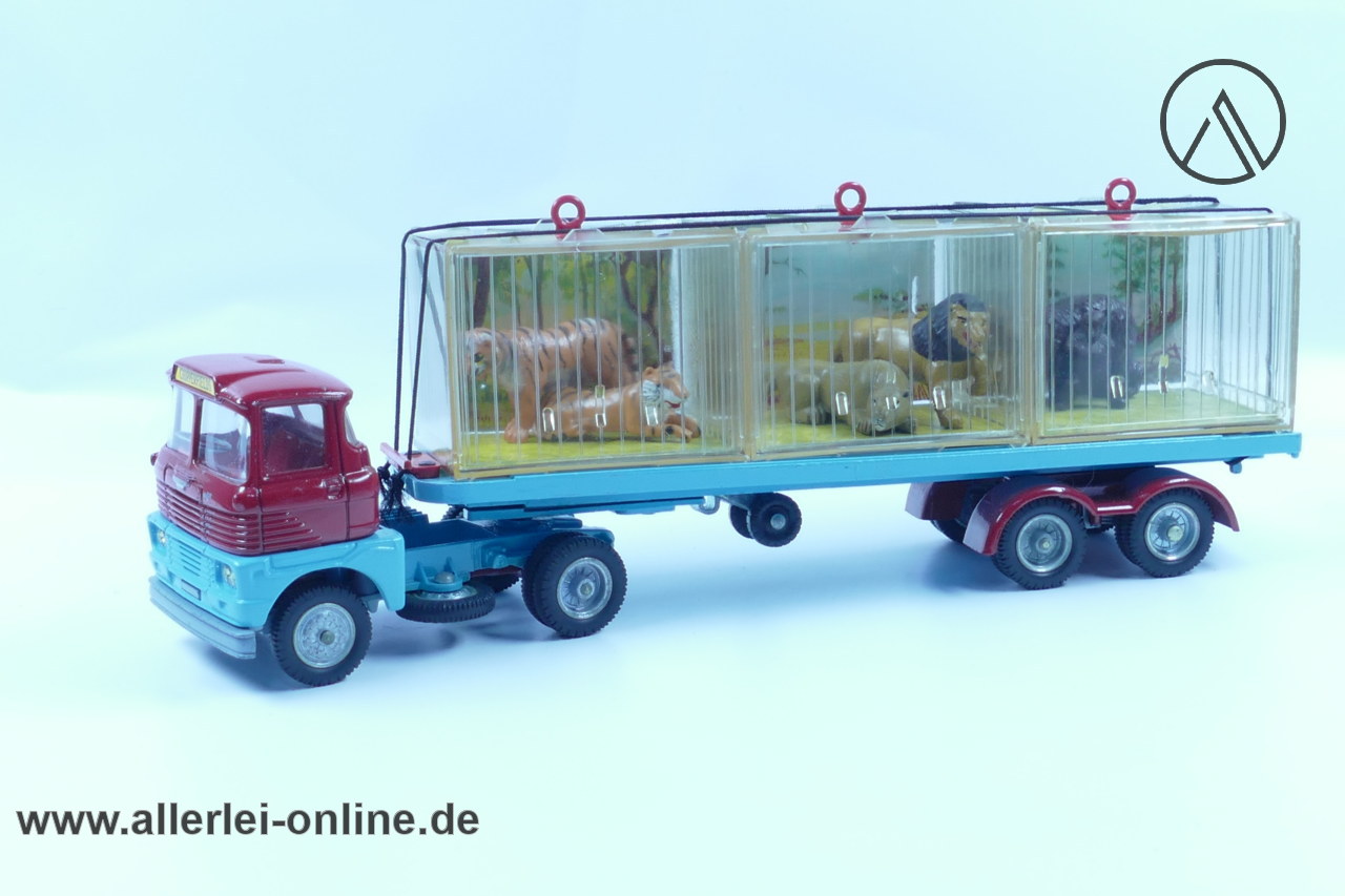 Corgi Major Toys 1139 | Chipperfield’s Circus Scammell Circus Menagerie Transporter | Scammell Sattelzug Raubtier Transport | Vintage Made in GT.Britain Corgi Major Toys 1139 | Chipperfield’s Circus Scammell Circus Menagerie Transporter | Scammell Sattelzug Raubtier Transport | Vintage Made in GT.Britain