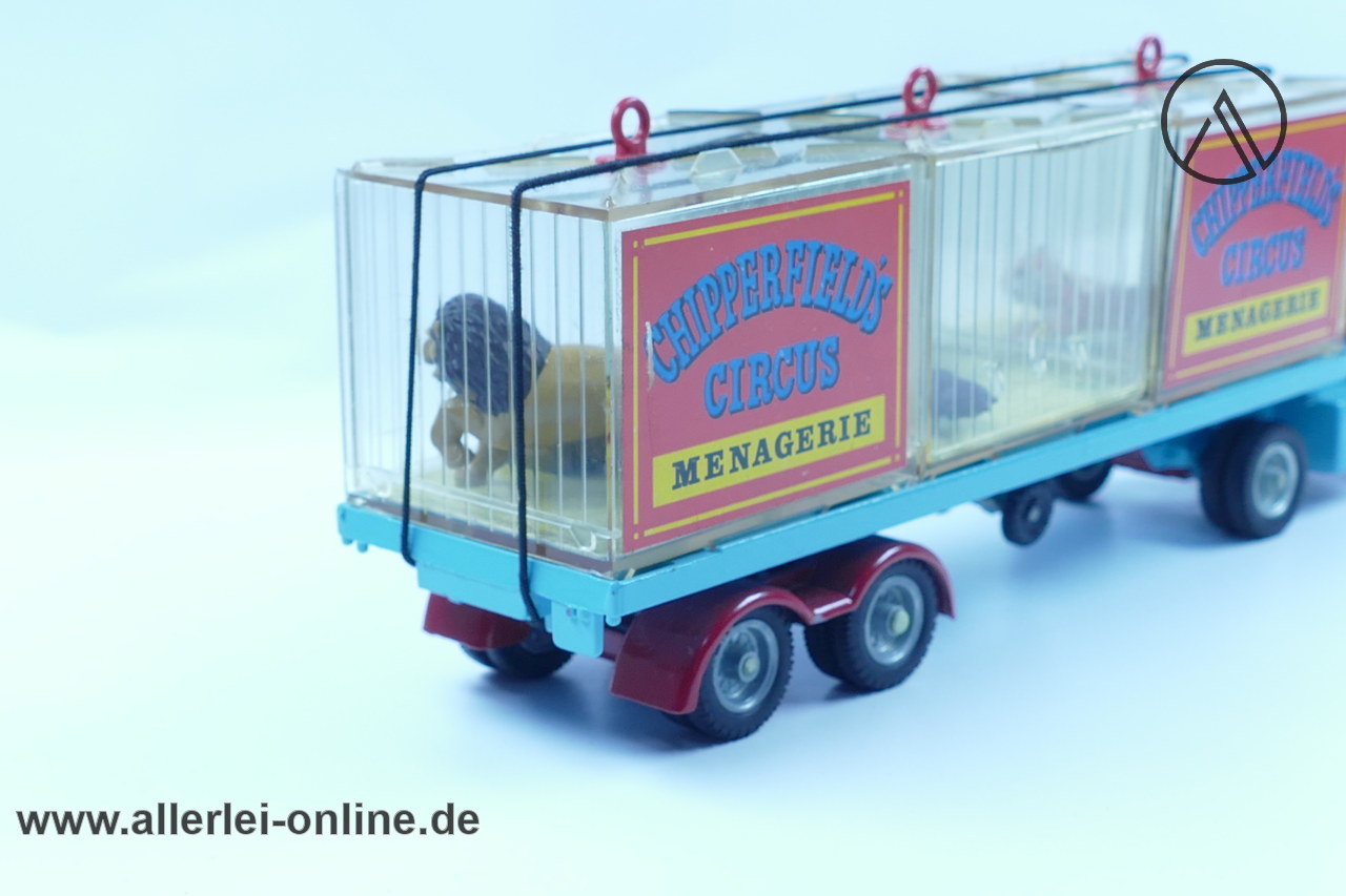 Corgi Toys 1139 | Chipperfield Circus Scammell Truck Menagerie Löwen Raubtier Transport | Vintage Made in GT.Britain Corgi Toys 1139 | Chipperfield Circus Scammell Truck Menagerie Löwen Raubtier Transport | Vintage Made in GT.Britain