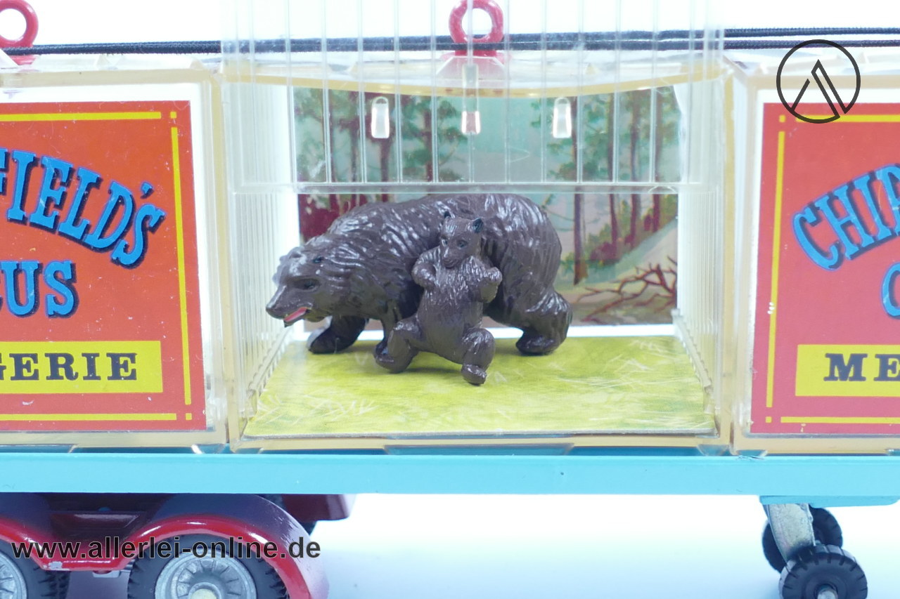 Corgi Toys 1139 | Chipperfield Circus Scammell Truck Menagerie Bären Raubtier Transport | Vintage Made in GT.Britain Corgi Toys 1139 | Chipperfield Circus Scammell Truck Menagerie Bären Raubtier Transport | Vintage Made in GT.Britain