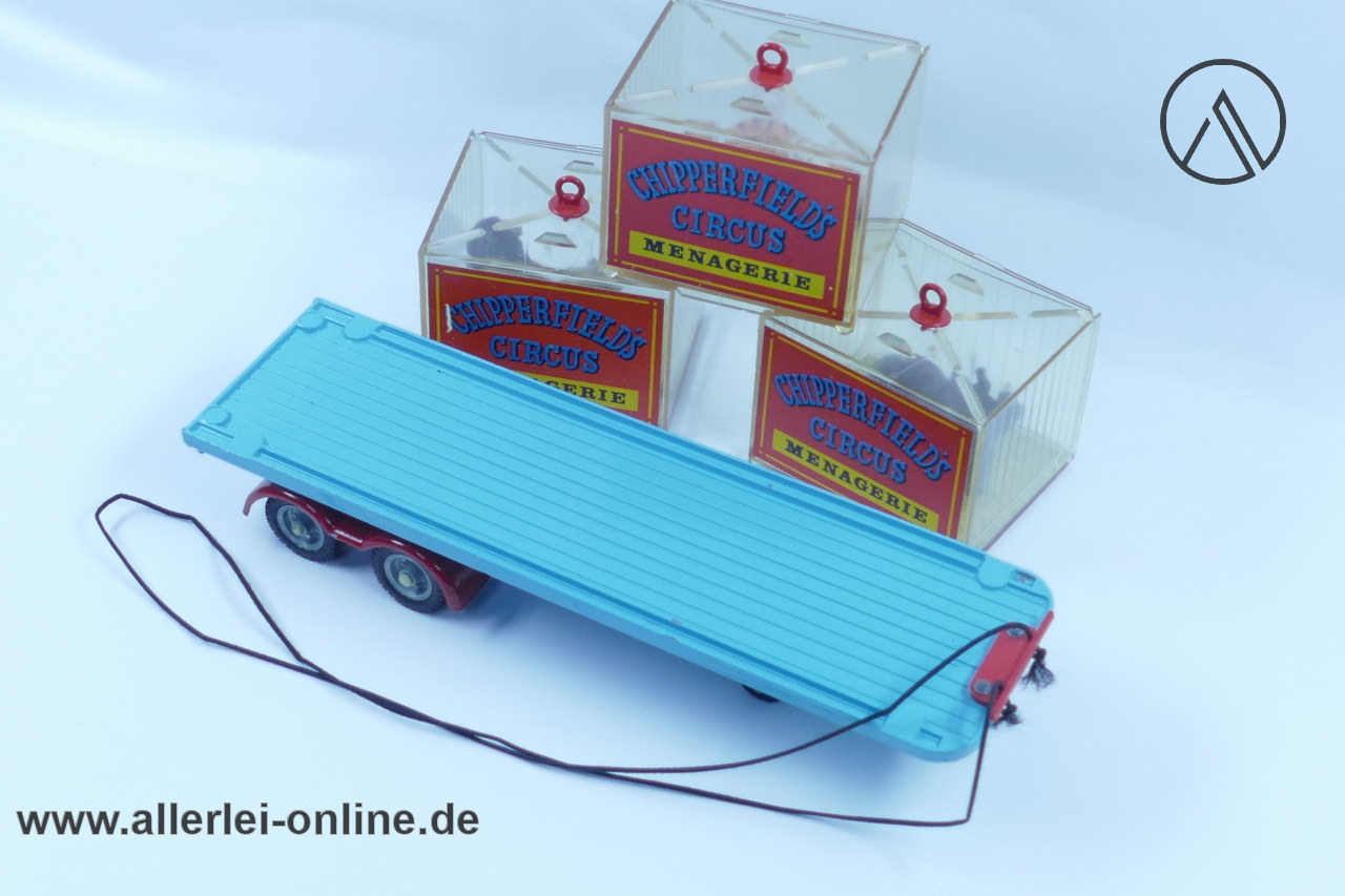 Corgi Toys 1139 | Chipperfield Circus Sattelauflieger mit Raubtier Transportkäfig Corgi Toys 1139 | Chipperfield Circus Sattelauflieger mit Raubtier Transportkäfig