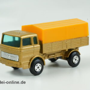Matchbox Superfast No. 1 | Mercedes Truck mit Plane - goldmet. | Lesney England