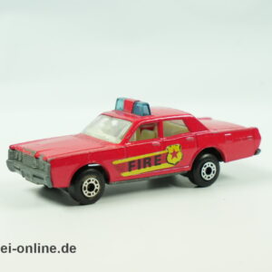 Matchbox Superfast No. 59 | Mercury Fire Chief | Lesney England Modellauto im Allerlei Online Shop