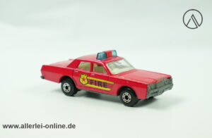 Matchbox Superfast No. 59 | Mercury Fire Chief | Lesney England