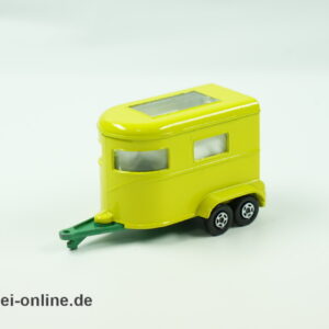 Matchbox Superfast No. 43 | Pony Trailer | Lesney England Pferdeanhänger gelb