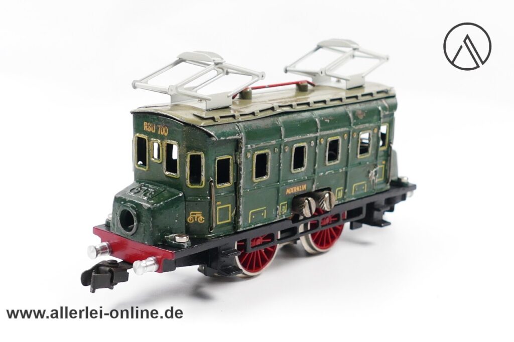 Märklin RSU 700 | Elektrische Lokomotive mit Handschalter | Original Tischbahn Lok von 1935