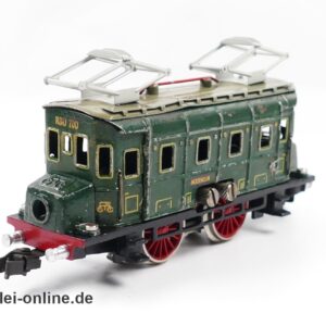 Märklin RSU 700 | Elektrische Lokomotive mit Handschalter | Original Tischbahn Lok von 1935