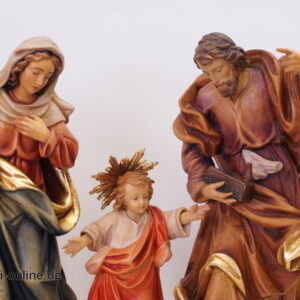 Heilige Familie barock | Krippenfiguren Weihnachtskrippe | 30 cm nah