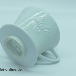 Melitta 101 Porzellanfilter | 3-Loch Porzellan Kaffeefilter | Midcentury 50-60er Jahre Designklassiker