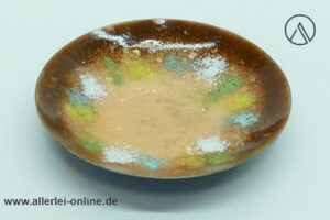 Kupfer Emaille Schale | Handmade | Vintage 60-70er Jahre Emailleschale