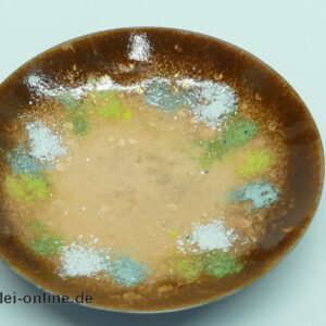 Kupfer Emaille Schale | Handmade | Vintage 60-70er Jahre Emailleschale Schale