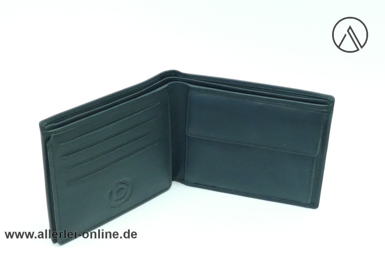 Bugatti Leder Geldbörse | Portemonnaie | schwarz - 10x12 cm Bugatti Leder Geldbörse | Portemonnaie | schwarz - 10x12 cm