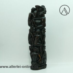 Makonde Lebensbaum | Tansania Afrika Ebenholz ,massiv Holz 40 cm | Afrikanische Volkskunst Handarbeit