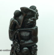 Makonde Lebensbaum | Tansania Afrika Ebenholz ,massiv Holz Skulptur 40 cm | Afrikanische Volkskunst Handarbeit