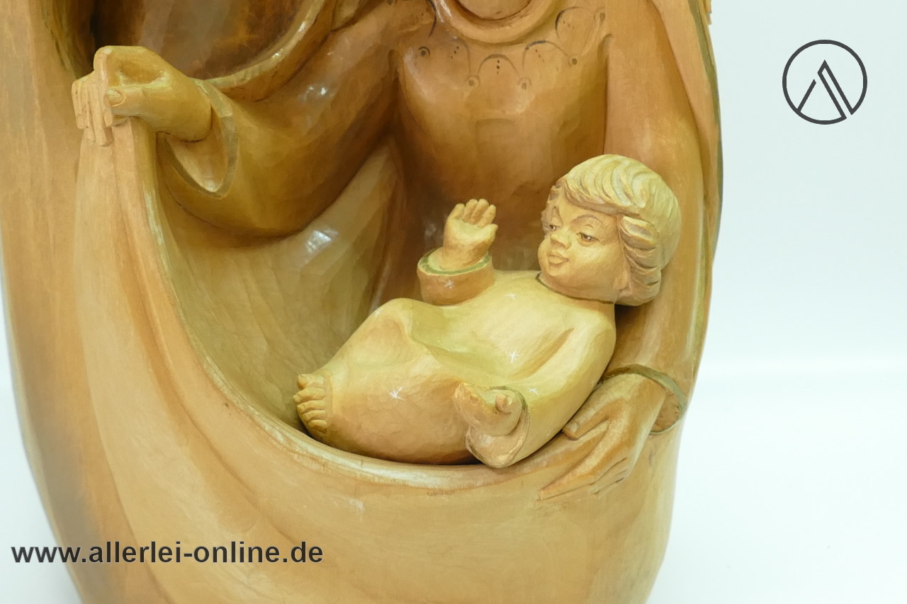 Heilige Familie Holzkrippe 45 cm Krippe - Älteste Holzschnitzerei Bodenmais Holzskulptur | Handgeschnitzte Lindenholz Holzkrippe Heilige Familie Holzkrippe 45 cm Krippe - Älteste Holzschnitzerei Bodenmais Holzskulptur | Handgeschnitzte Lindenholz Holzkrippe