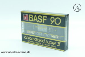 BASF Cassette | BASF CR-S II 90 min CHROM SUPER II - NEU/OVP