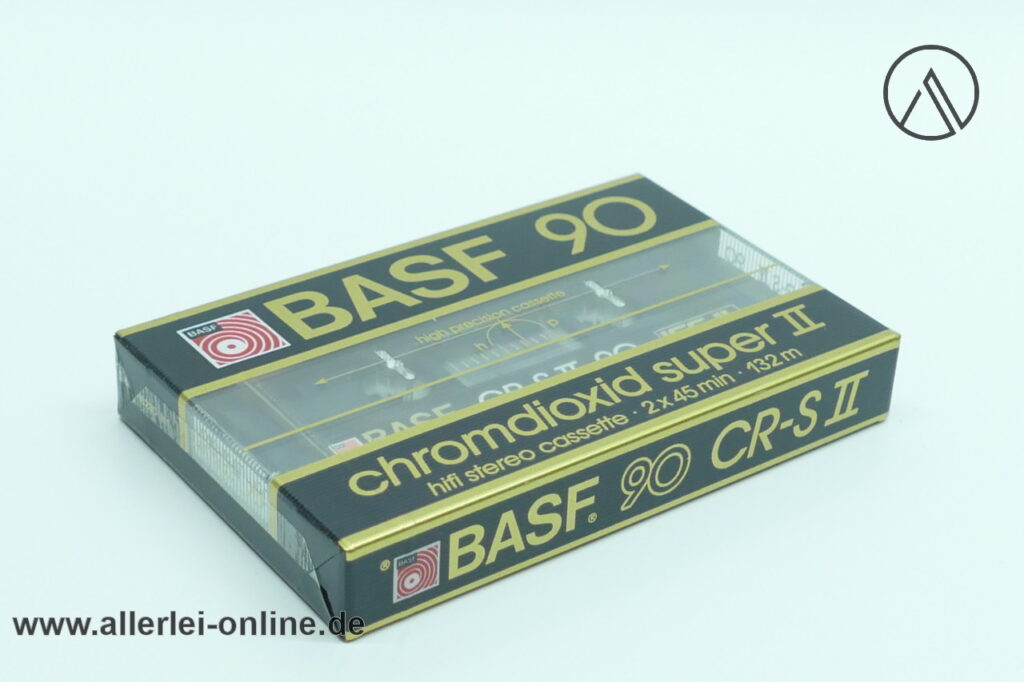 BASF Audiokassette | BASF CR-S II 90 min CHROMDIOXID SUPER II Cassette NEU/OVP