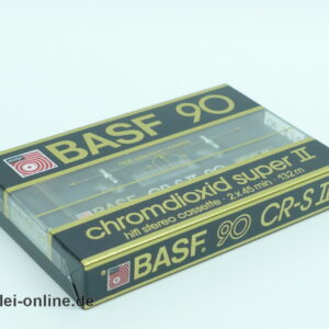 BASF Audiokassette | BASF CR-S II 90 min CHROMDIOXID SUPER II Cassette NEU/OVP
