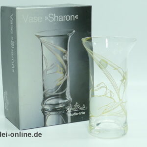 Rosenthal Studio Linie | Sharon Vase ,12 cm | Dekor Floral - Gold mit Originalkarton im Allerlei Online Shop