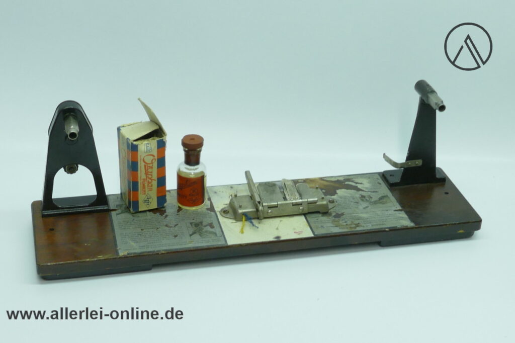 Antike Agfa 16 mm Filmklebepresse zum Spleißen von Filmstreifen | Film Spleißer | Film Splicer