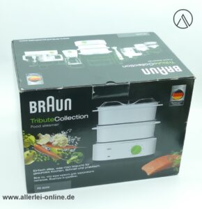 Braun FS 3000 Tribute Collection Dampfgarer - Schongarer | unbenutzt mit Originalkarton