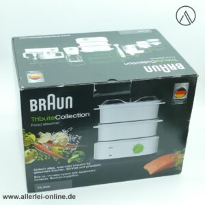 Braun FS 3000 Tribute Collection Dampfgarer - Schongarer | unbenutzt mit Originalkarton