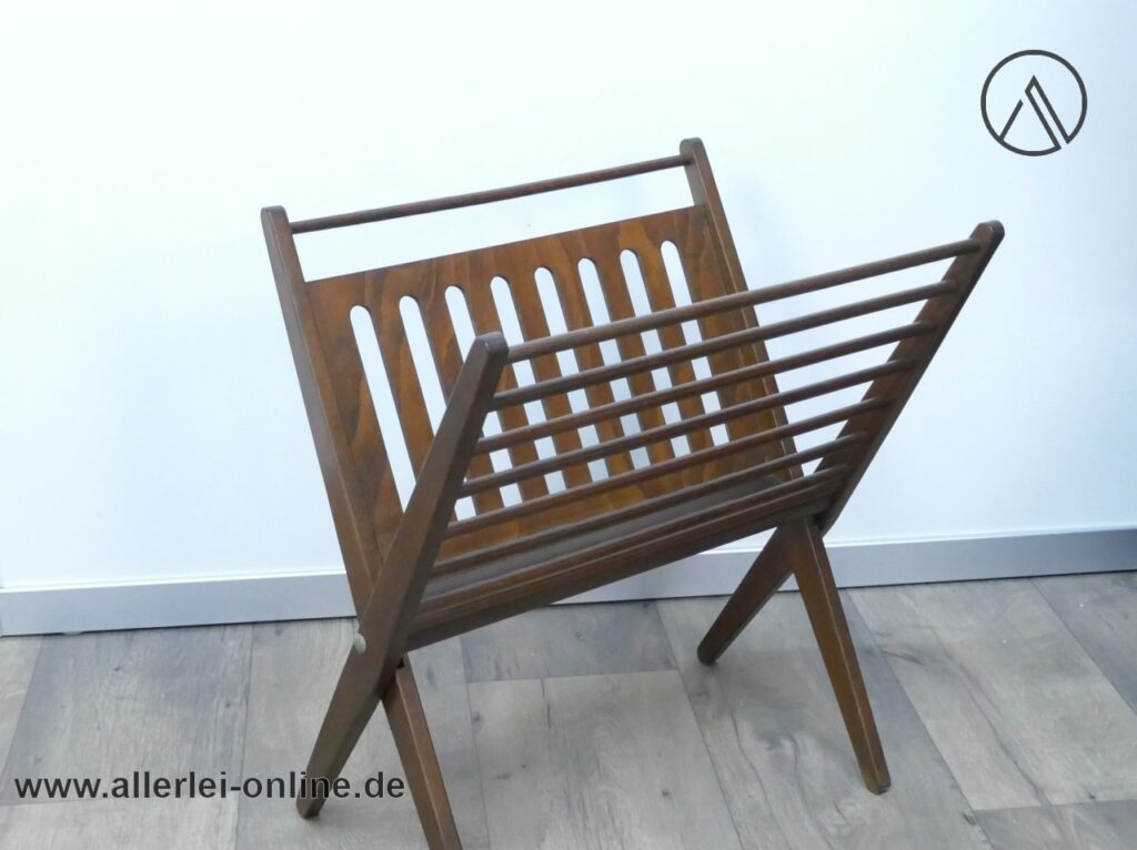 Zeitschriftenhalter - Magazinständer | Zeitungsständer von Cees Braakman | Mid Century 60er Jahre Design