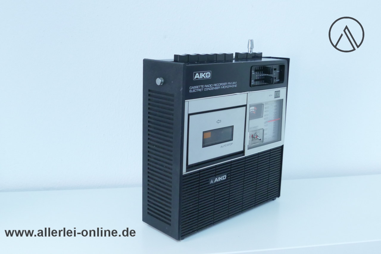AIKO ATPR-406 | Radio Cassette Recorder | FM/AM Radio | Vintage Radiorekorder 5 AIKO ATPR-406 | Radio Cassette Recorder | FM/AM Radio | Vintage Radiorekorder 5