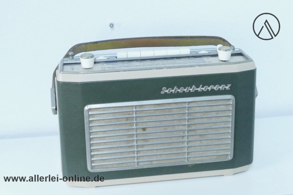 SCHAUB-LORENZ Touring T-60 Automatik | Kofferradio | FM, LW, MW Radio | Vintage 60er Jahre Radio